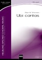 Ubi caritas TTBB choral sheet music cover
